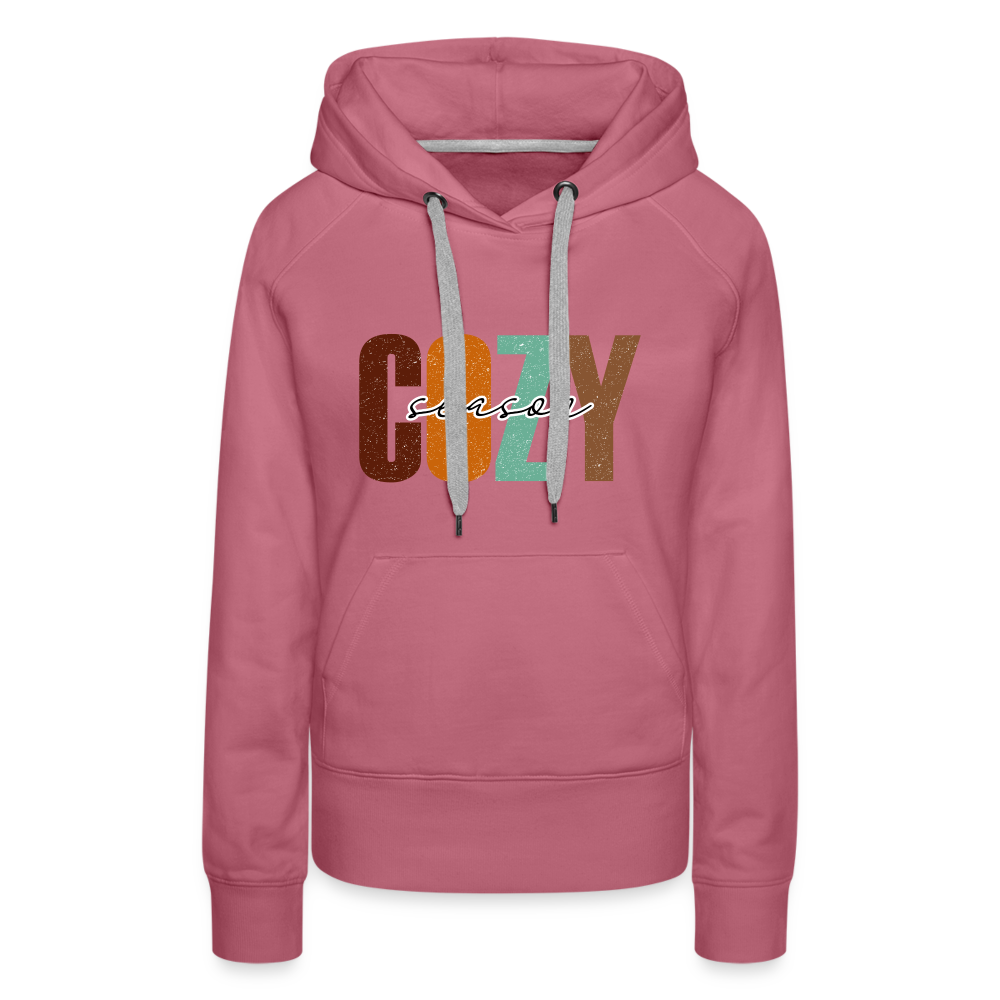 Cozy Season Women’s Premium Hoodie - mauve