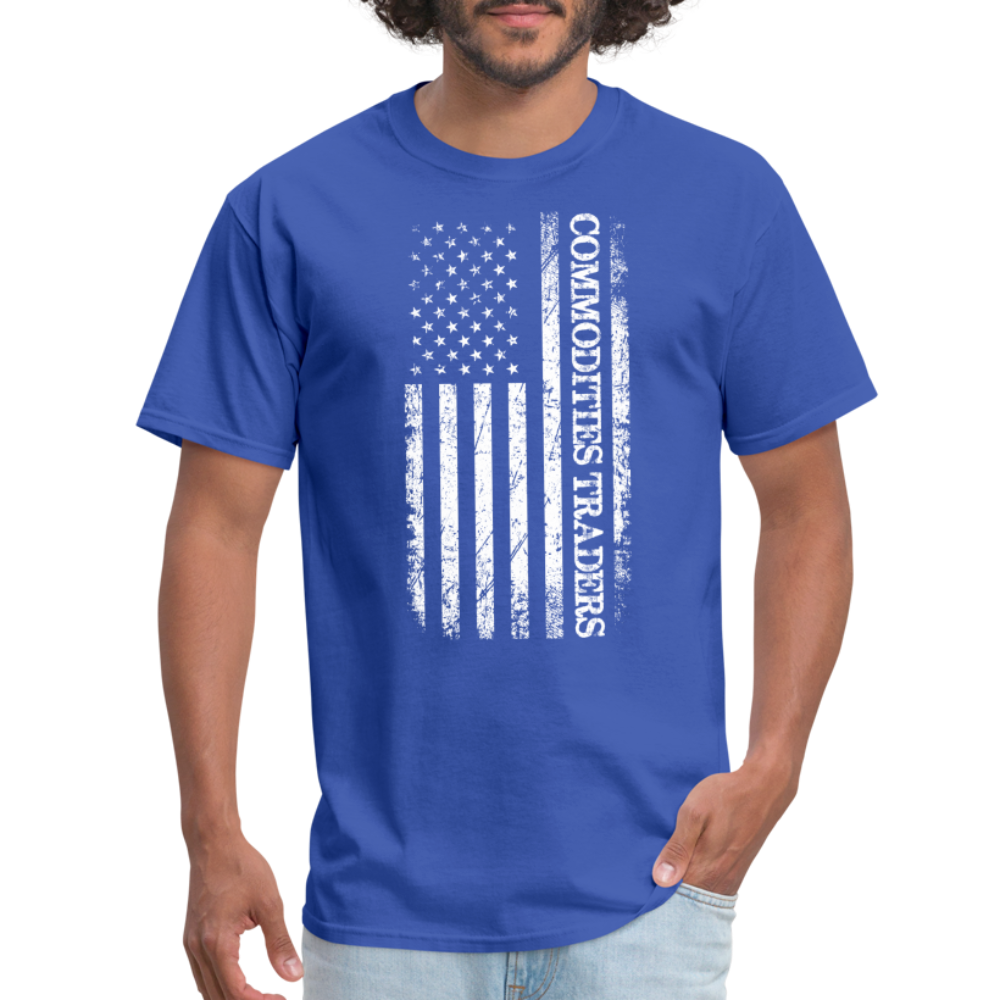 Commodities Traders T-Shirt - royal blue