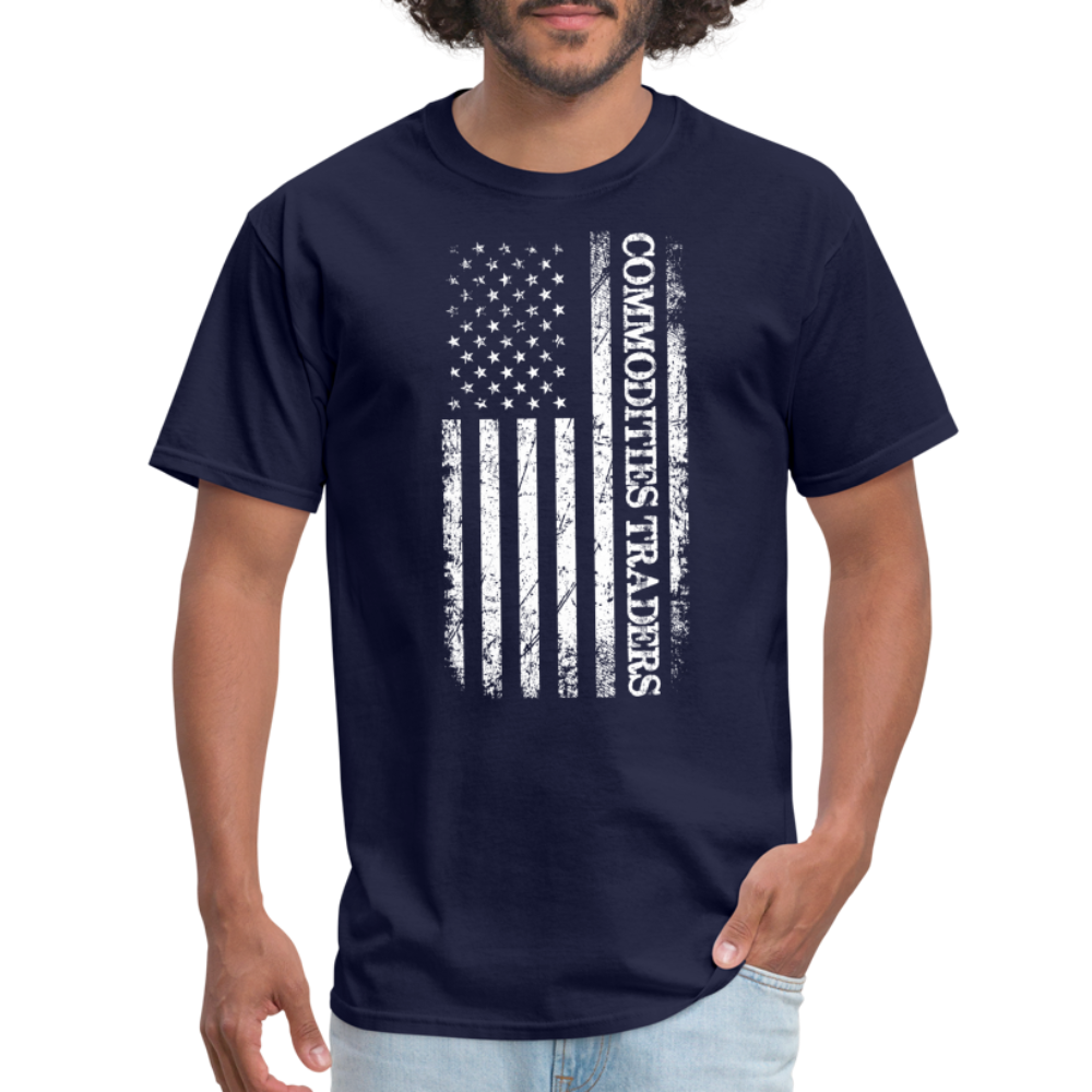 Commodities Traders T-Shirt - navy