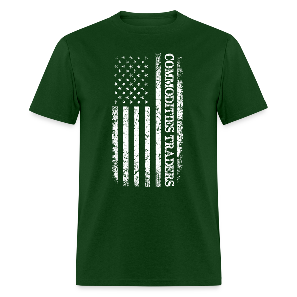 Commodities Traders T-Shirt - forest green