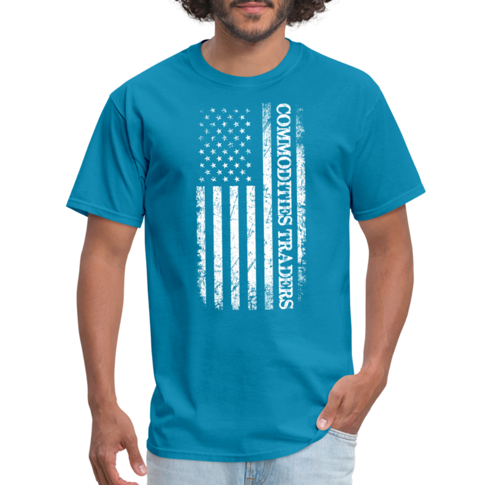 Commodities Traders T-Shirt - turquoise