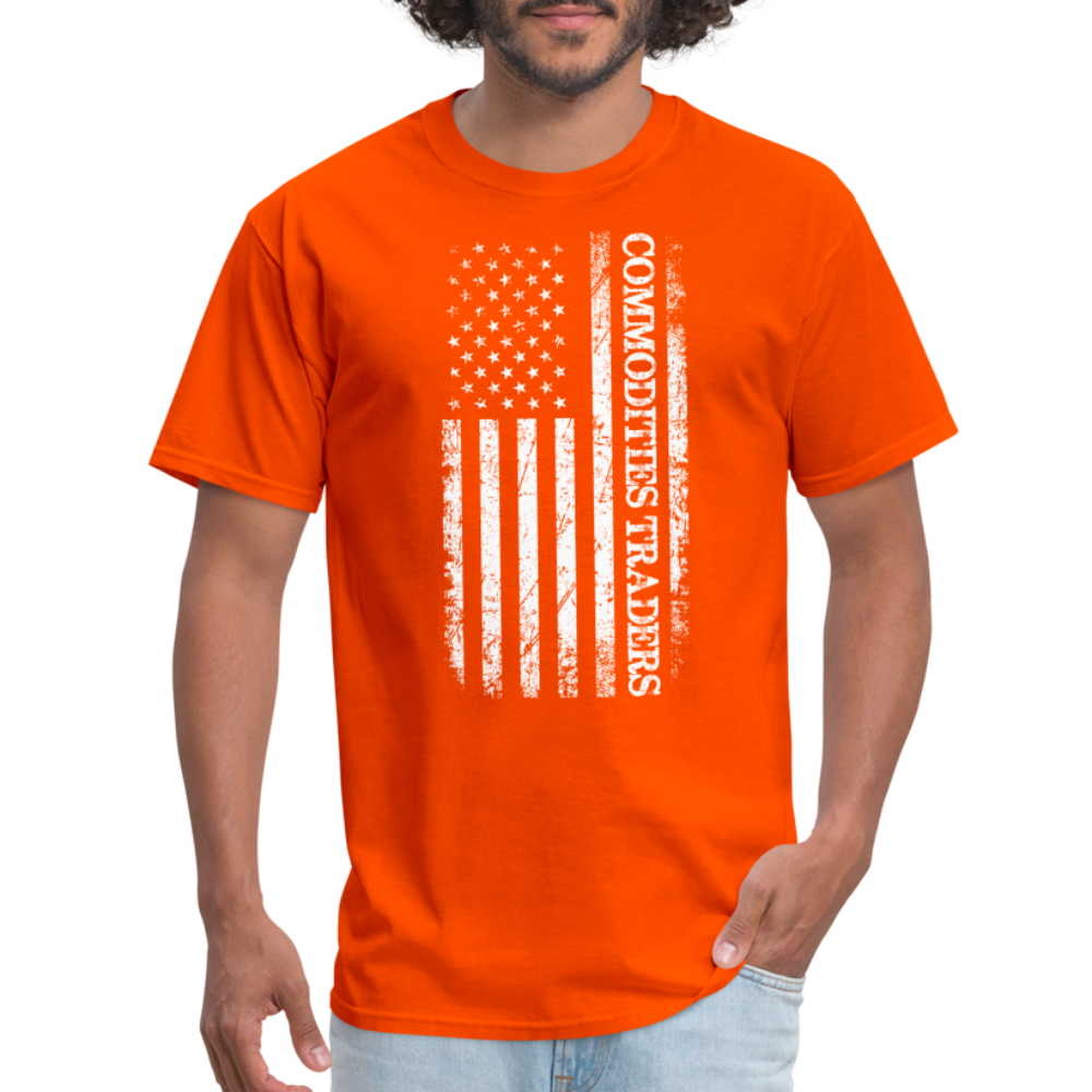 Commodities Traders T-Shirt - orange