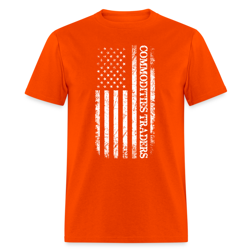 Commodities Traders T-Shirt - orange