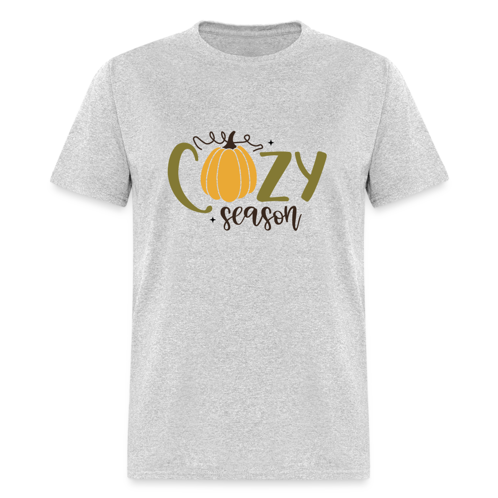 Cozy Season T-Shirt - heather gray