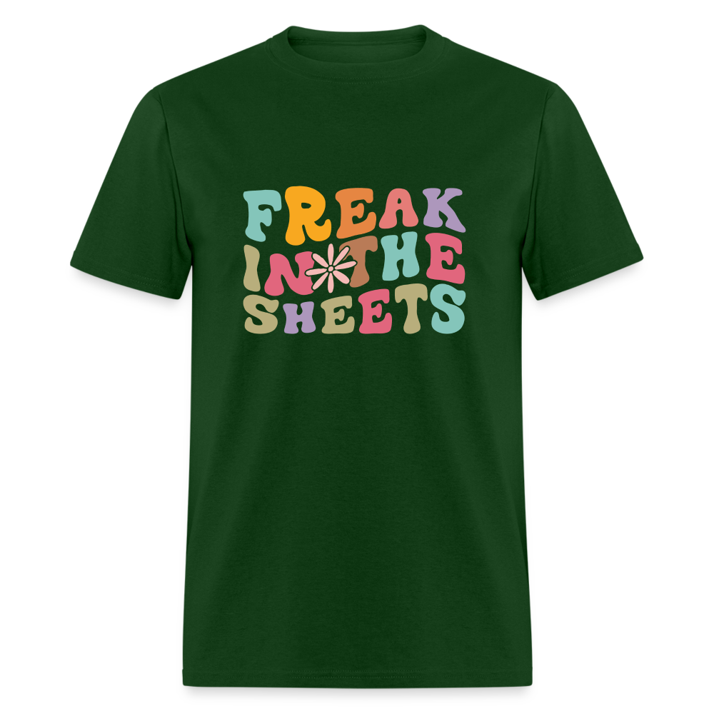 Freak In The Sheets T-Shirt - forest green
