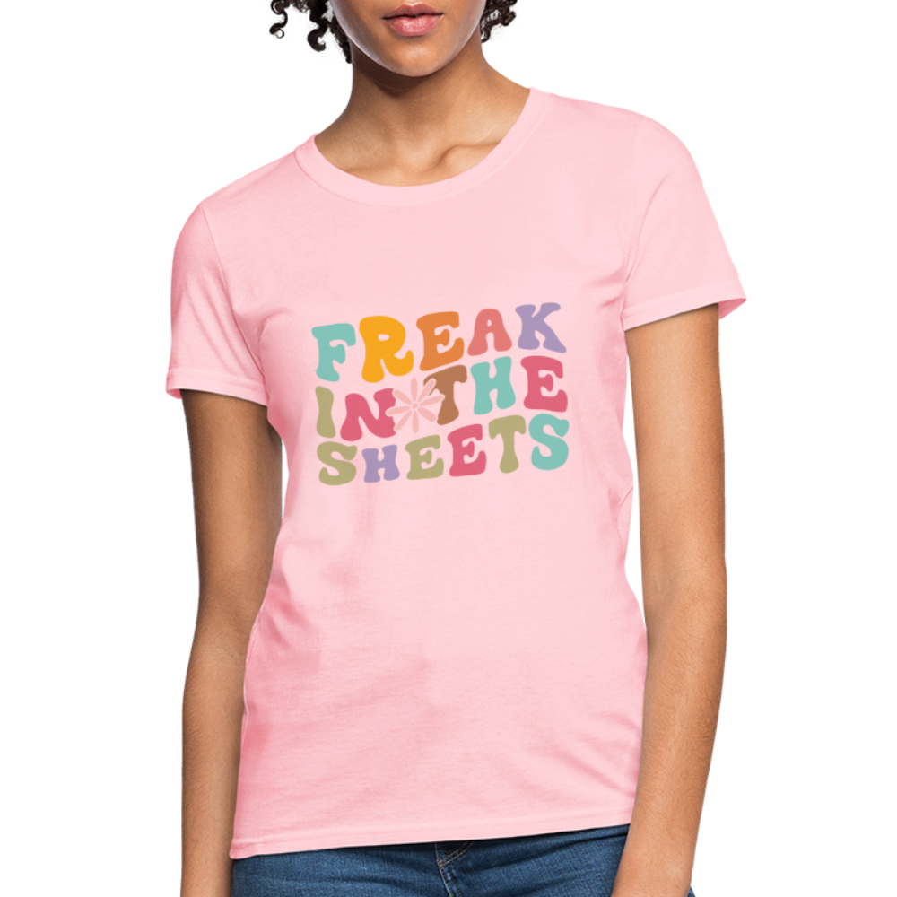 Freak In The Sheets Women's T-Shirt - pink