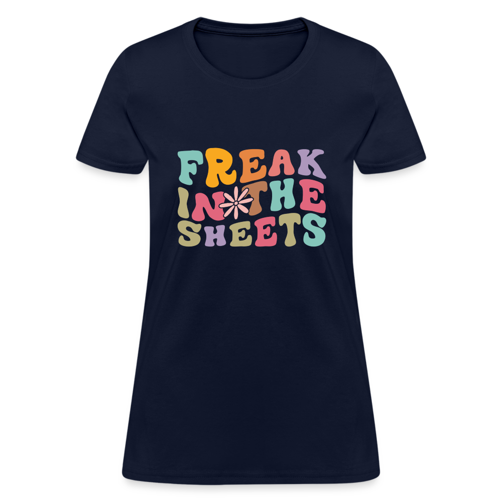 Freak In The Sheets Women's T-Shirt - navy
