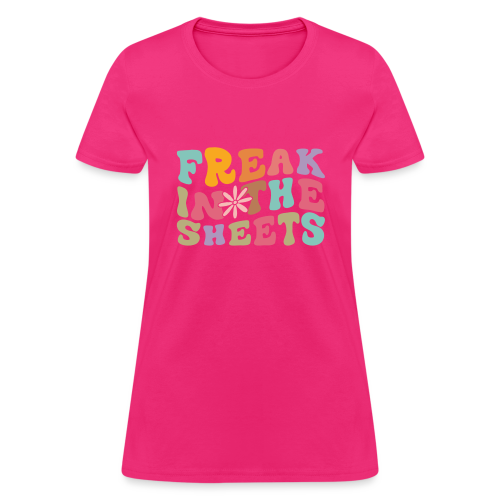 Freak In The Sheets Women's T-Shirt - fuchsia