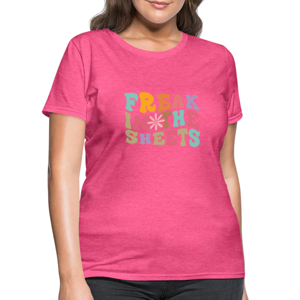 Freak In The Sheets Women's T-Shirt - heather pink