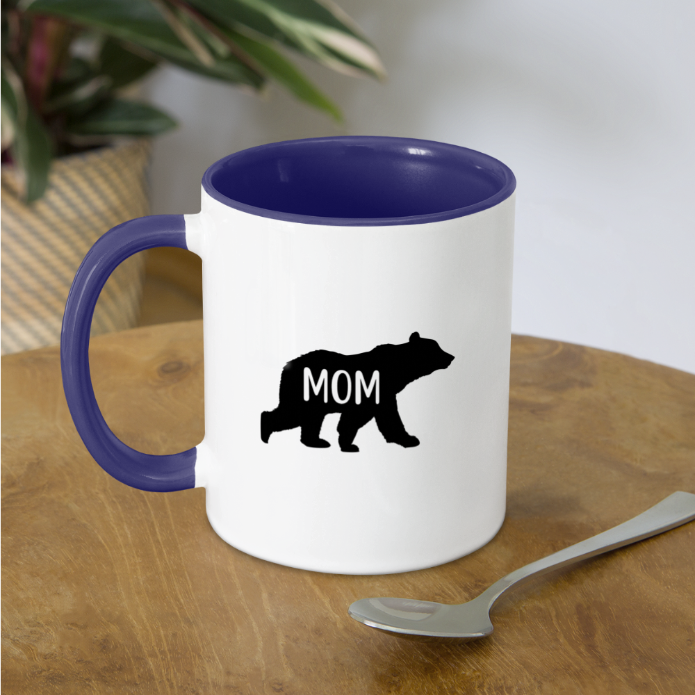 Mom Bear Coffee Mug Color: white/black