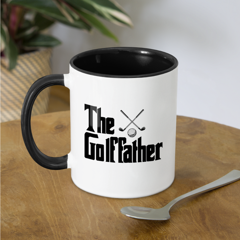 The GolfFather Coffee Mug Color: white/black