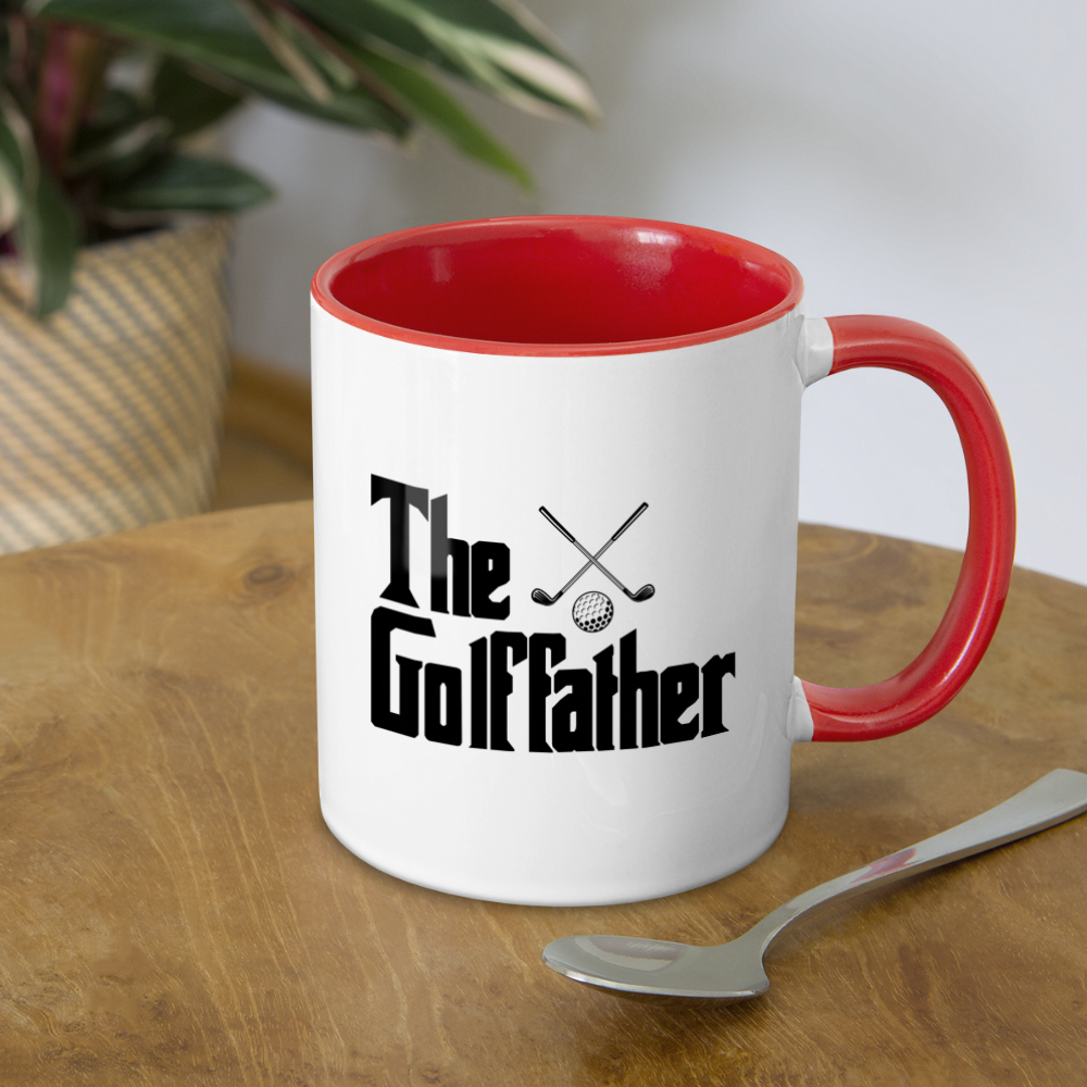 The GolfFather Coffee Mug Color: white/black