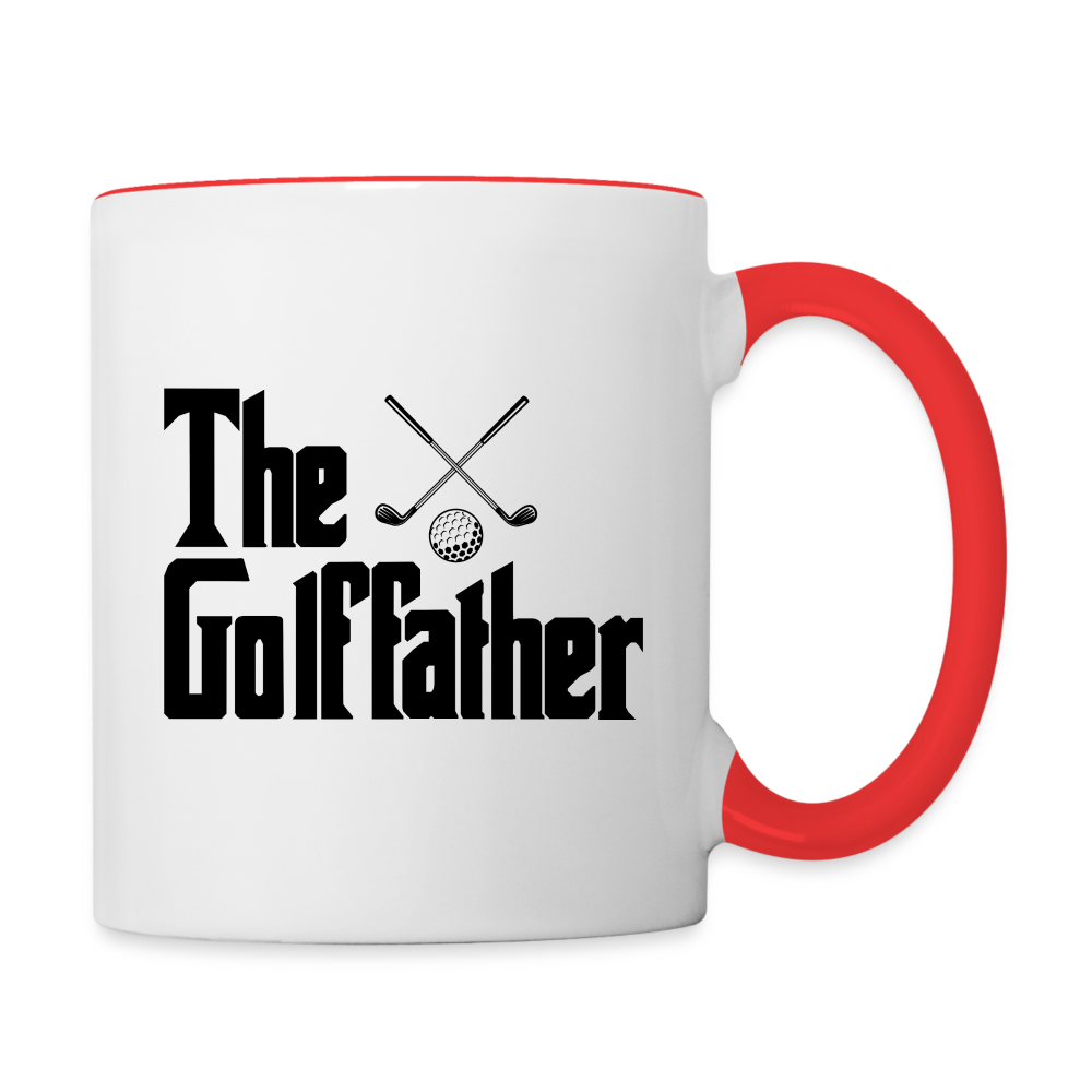 The GolfFather Coffee Mug Color: white/black