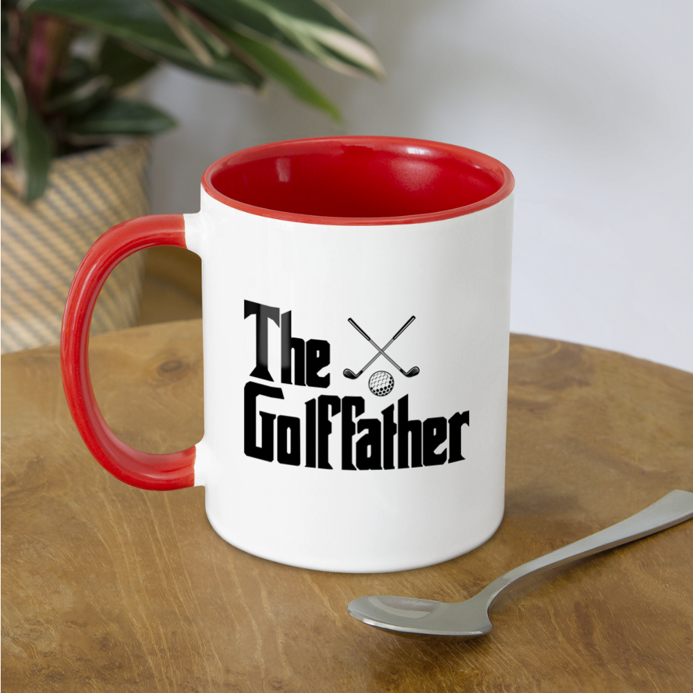 The GolfFather Coffee Mug Color: white/black