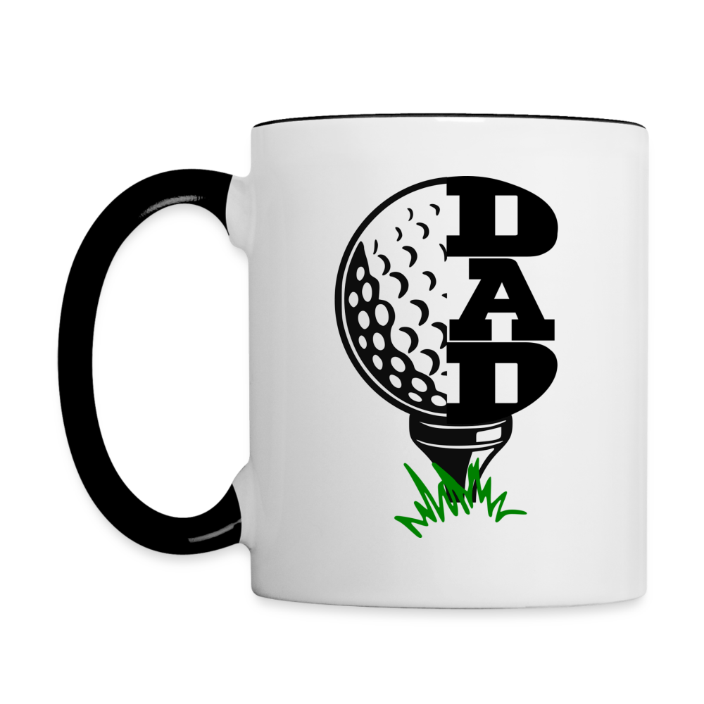 Golf Dad Coffee Mug Color: white/black
