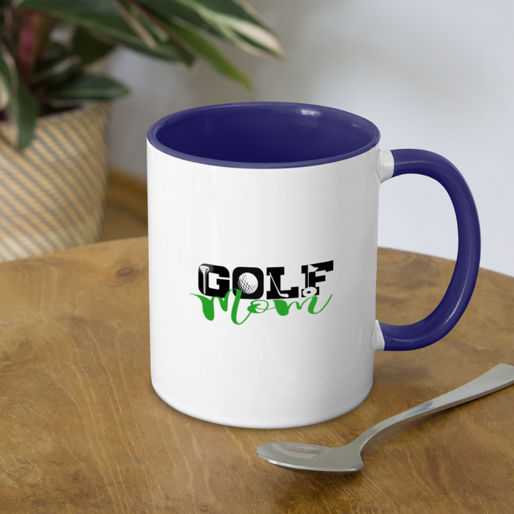 Golf Mom Coffee Mug Color: white/black