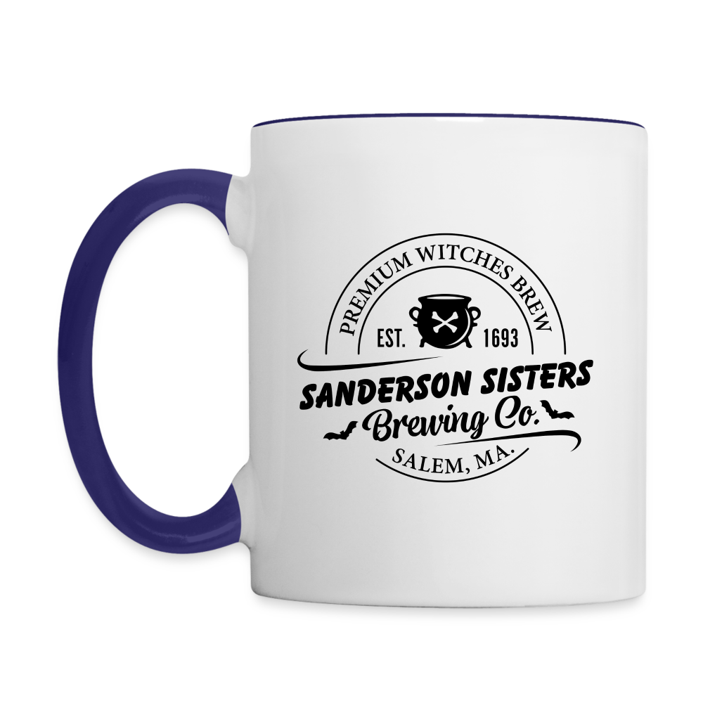 Sanderson Sisters Brewing Co Coffee Mug Color: white/black
