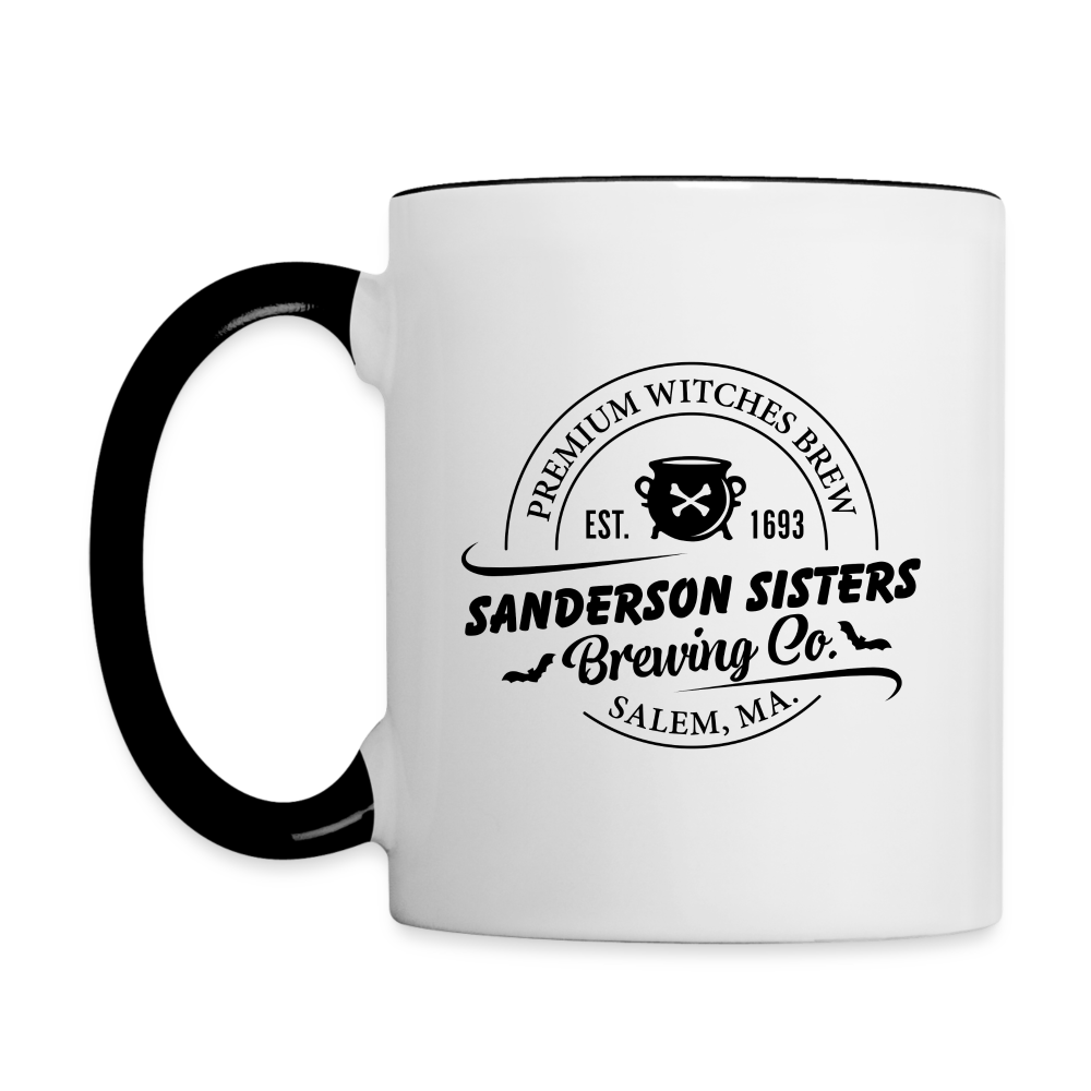 Sanderson Sisters Brewing Co Coffee Mug Color: white/black