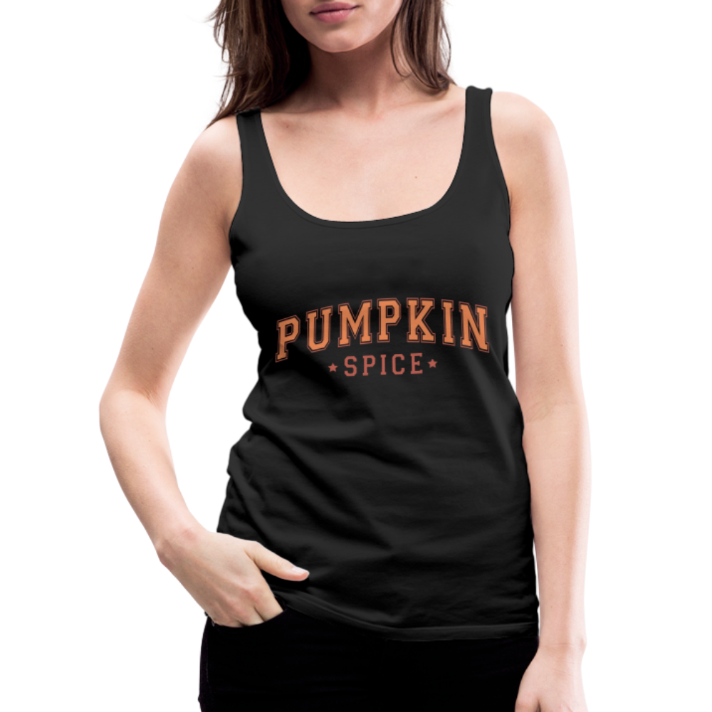 Pumpkin Spice Women’s Premium Tank Top Color: white