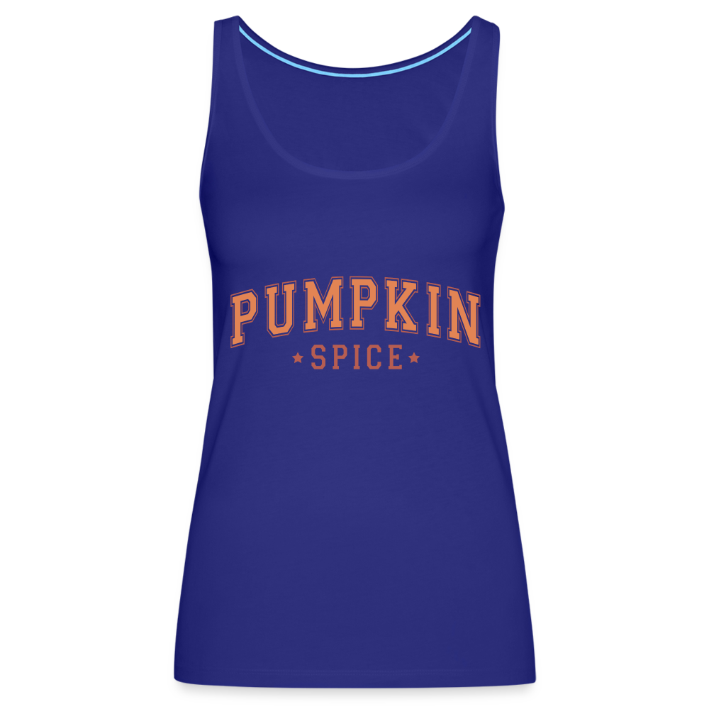 Pumpkin Spice Women’s Premium Tank Top Color: white