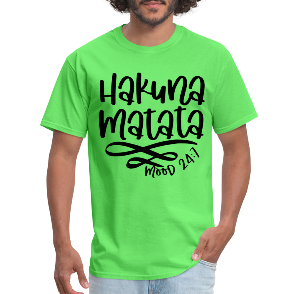 Hakuna Matata - mood 24:7 T-Shirt Color: white