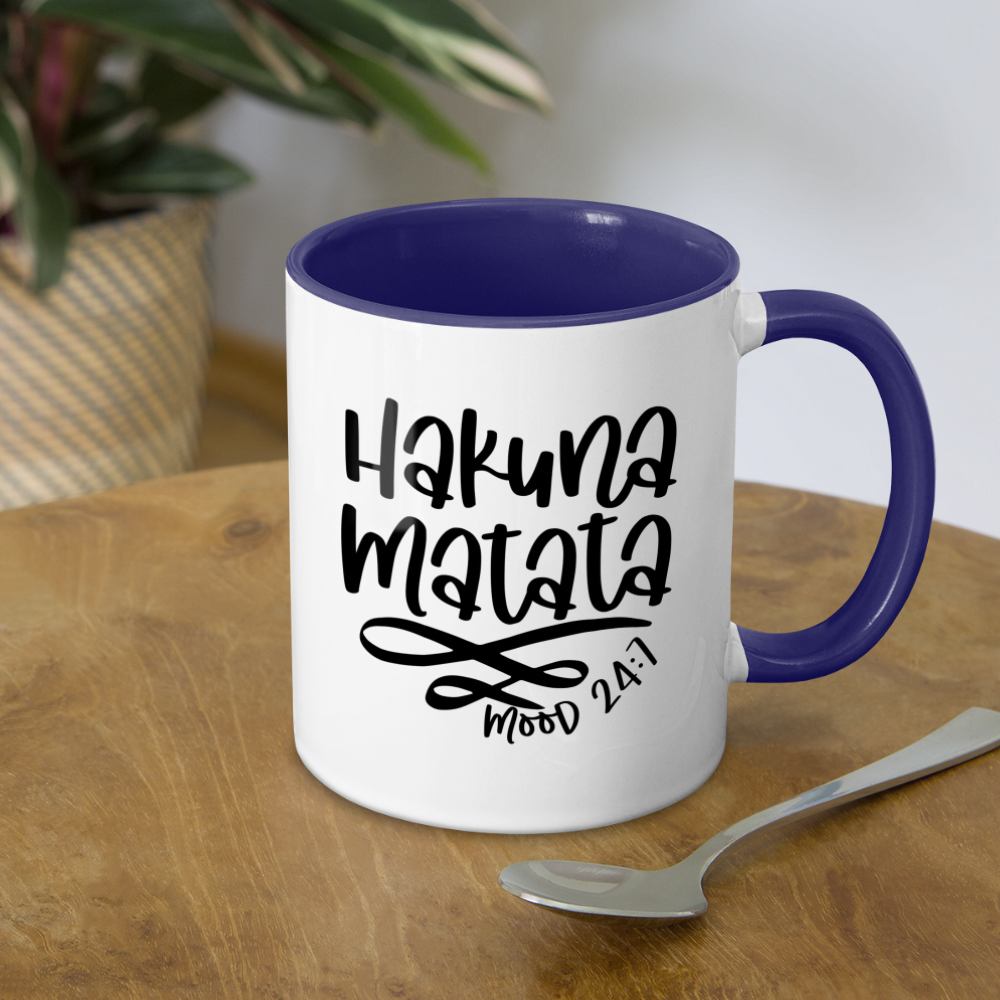 Hakuna Matata Coffee Mug Color: white/black