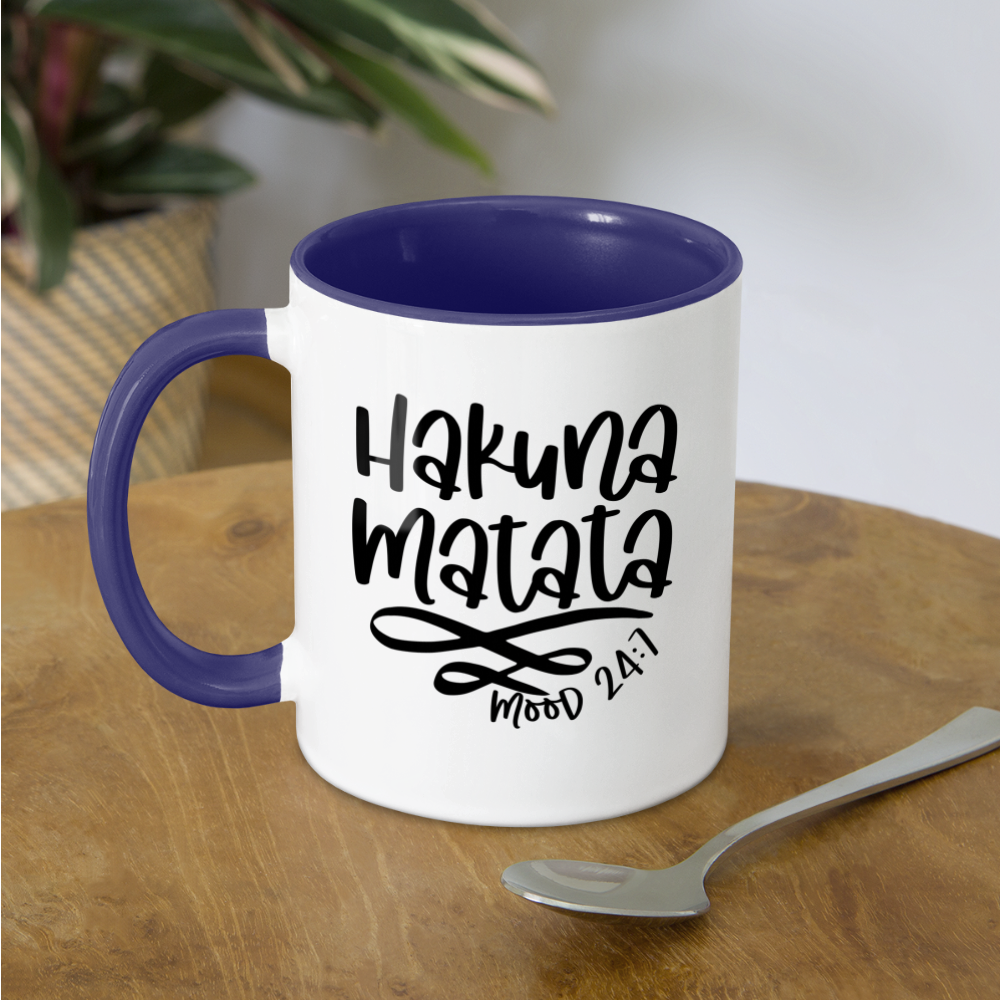 Hakuna Matata Coffee Mug Color: white/black