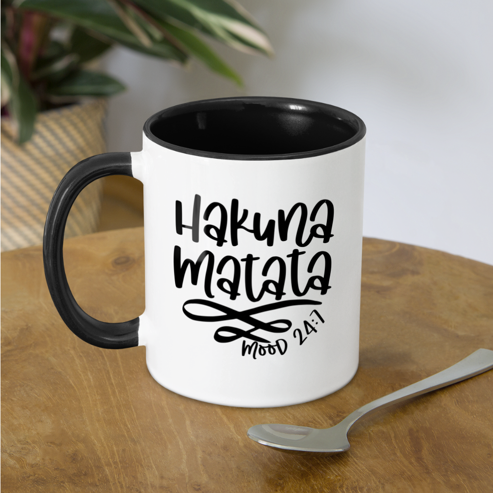 Hakuna Matata Coffee Mug Color: white/black