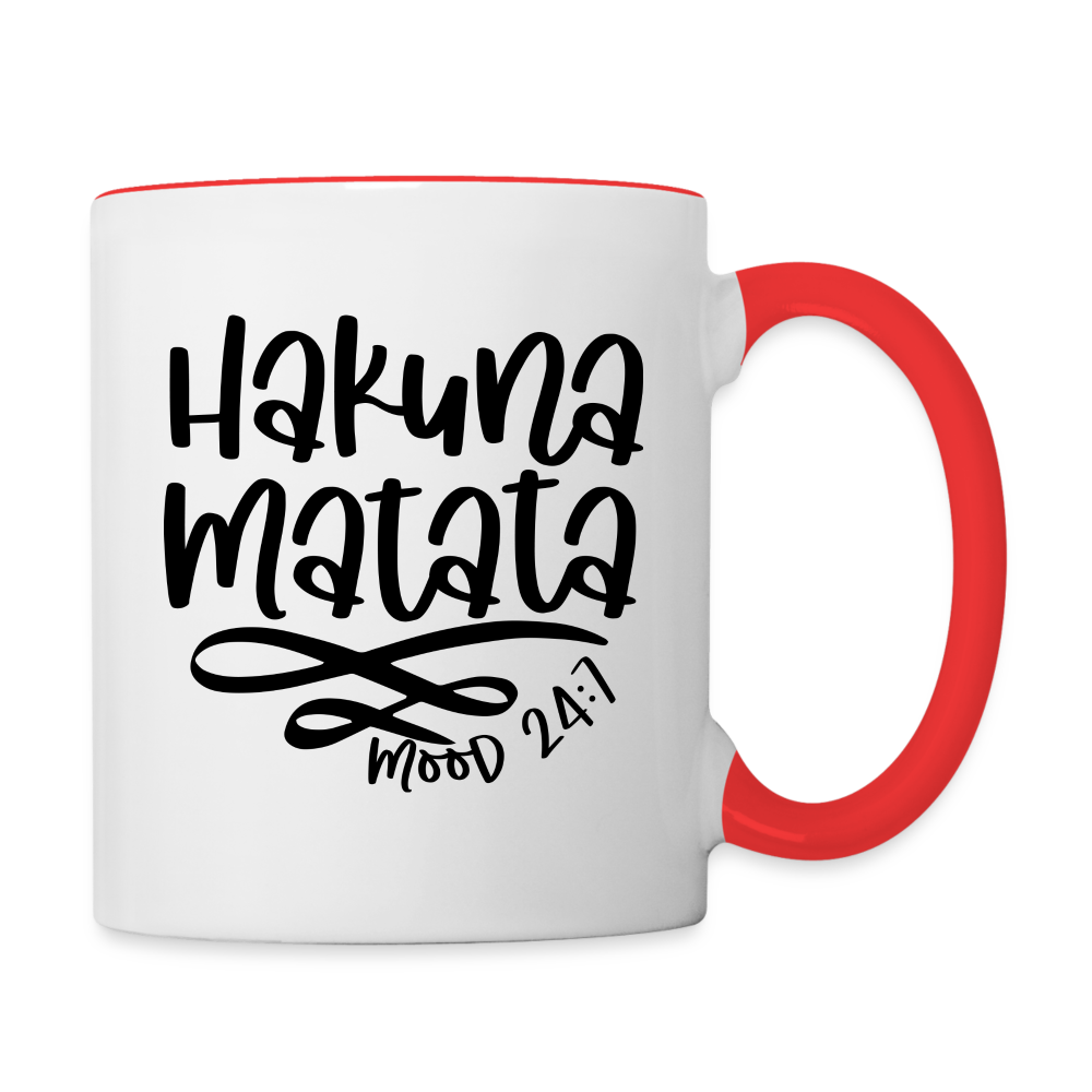 Hakuna Matata Coffee Mug Color: white/black