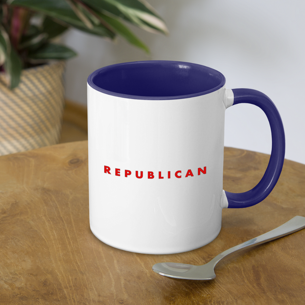 Republican Coffee Mug Color: white/red