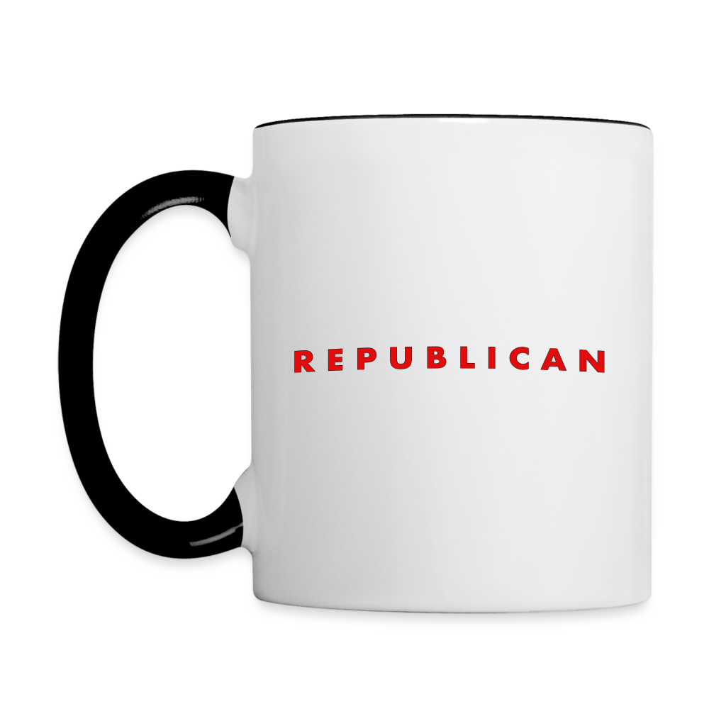 Republican Coffee Mug Color: white/red