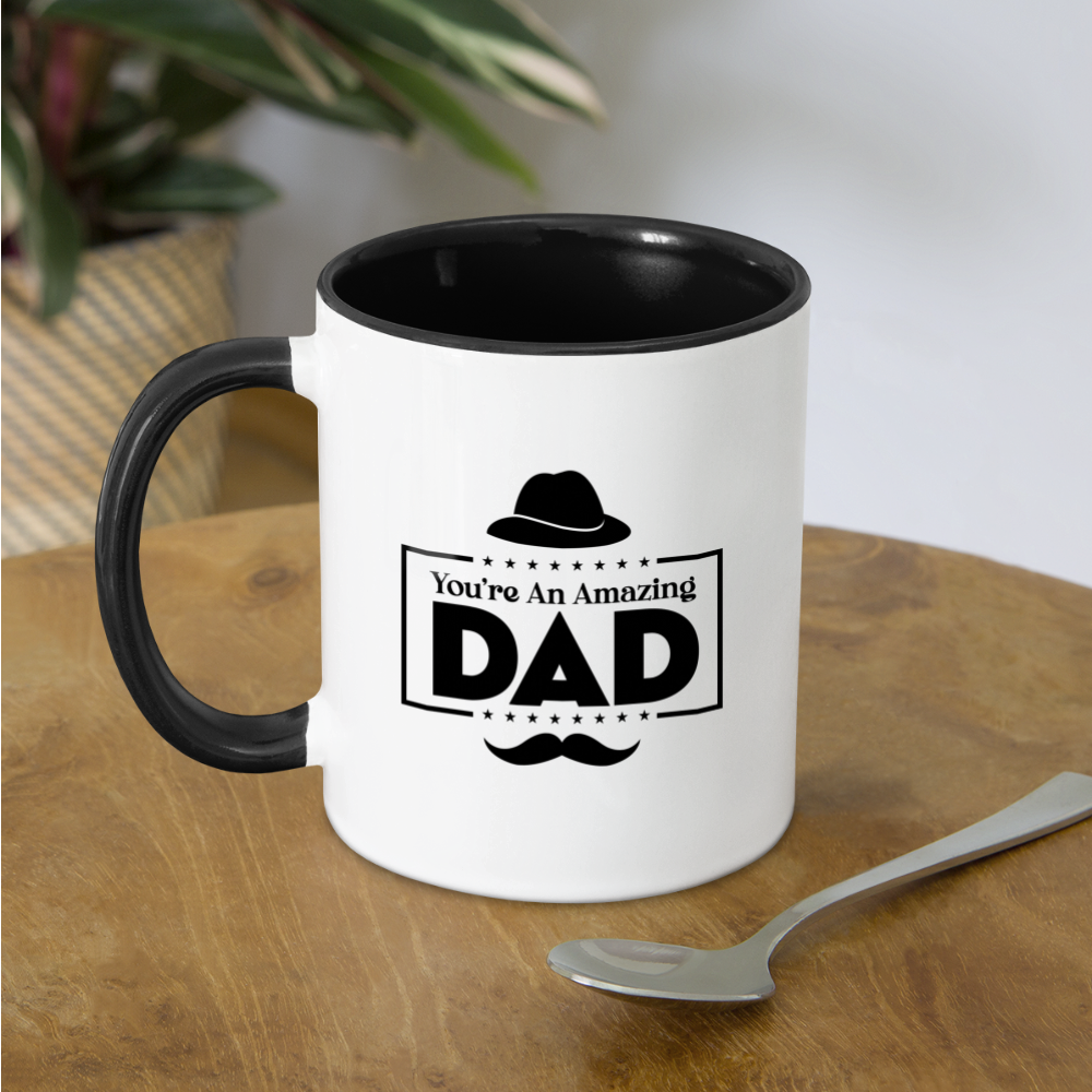 You're An Amazing Dad Coffee Mug Color: white/black