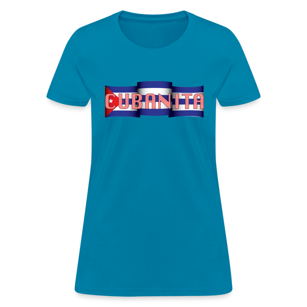 Cubanita T-Shirt - turquoise