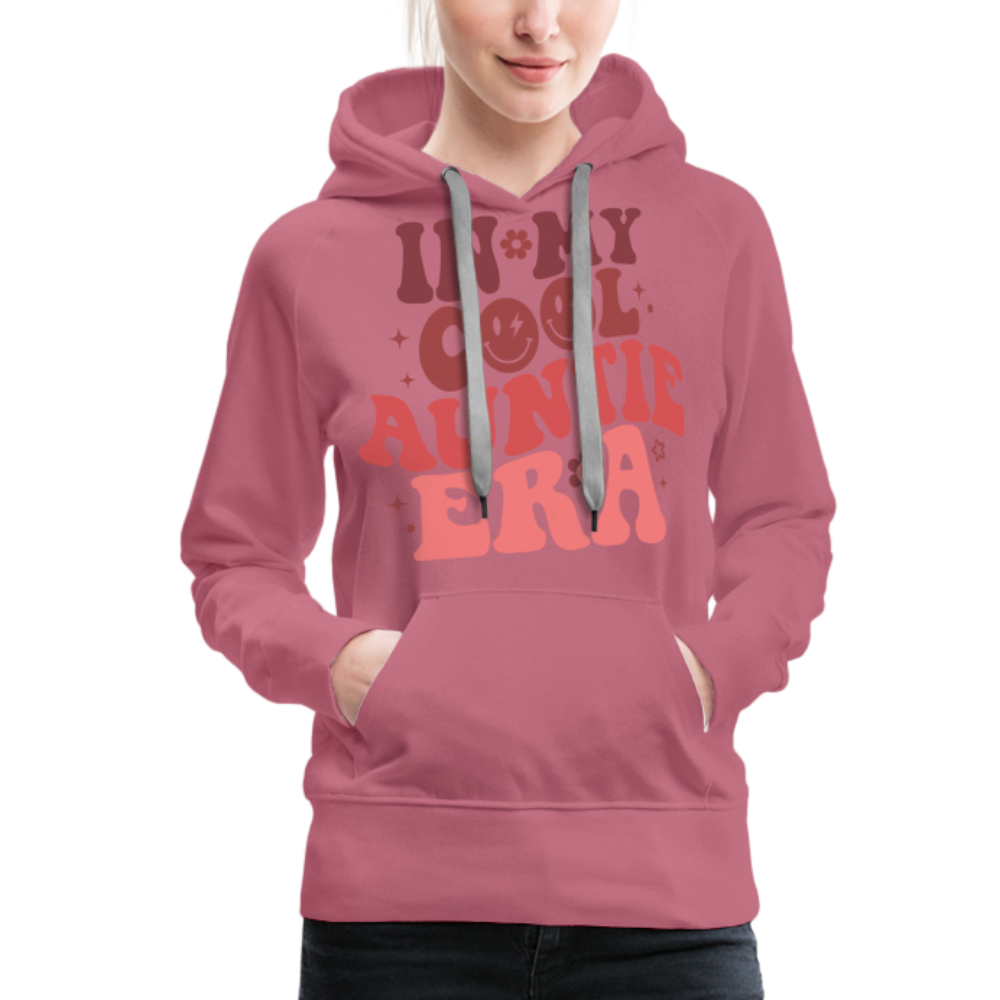 In My Cool Auntie Era : Women’s Premium Hoodie - mauve