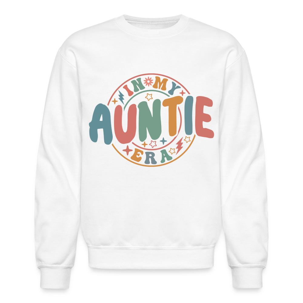 In My Auntie Era Sweatshirt - white