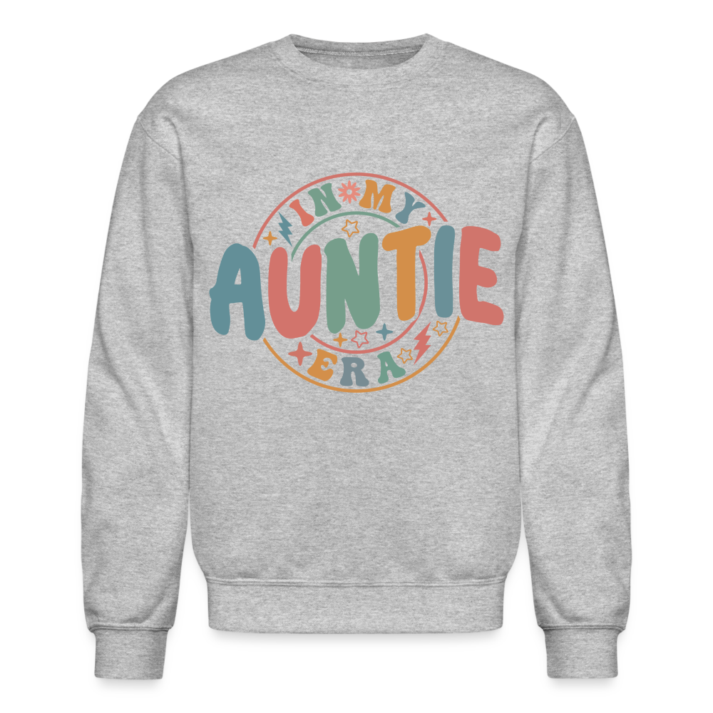 In My Auntie Era Sweatshirt - heather gray