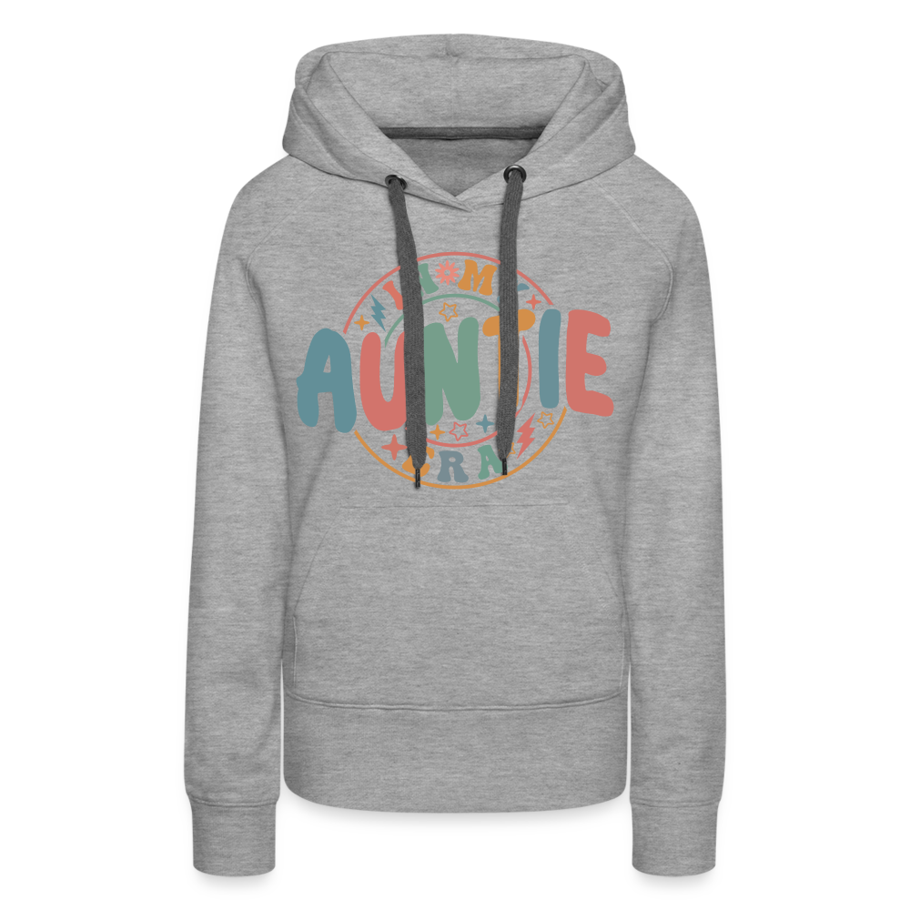 In My Auntie Era Premium Hoodie - heather grey