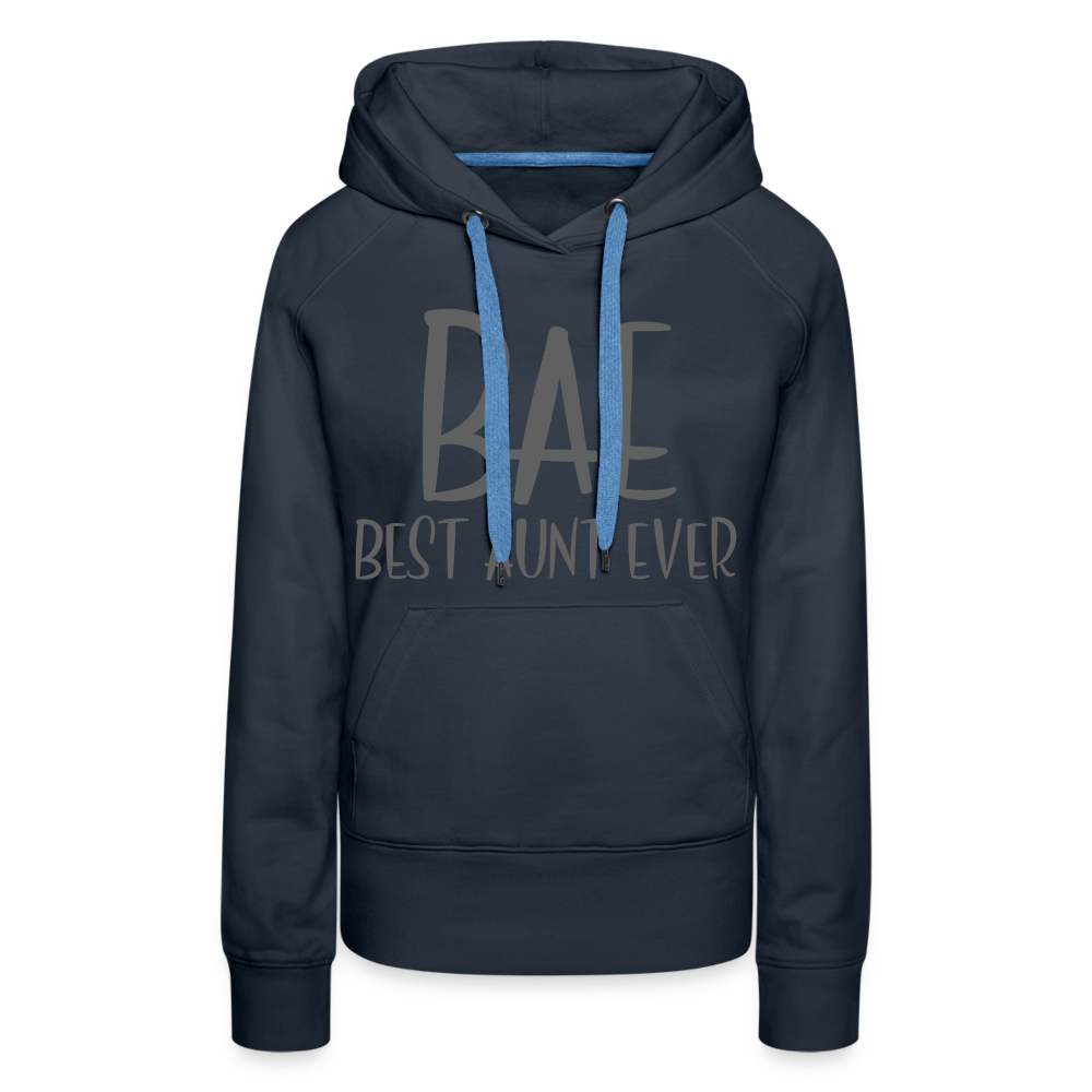 BAE Best Aunt Ever Premium Hoodie - navy