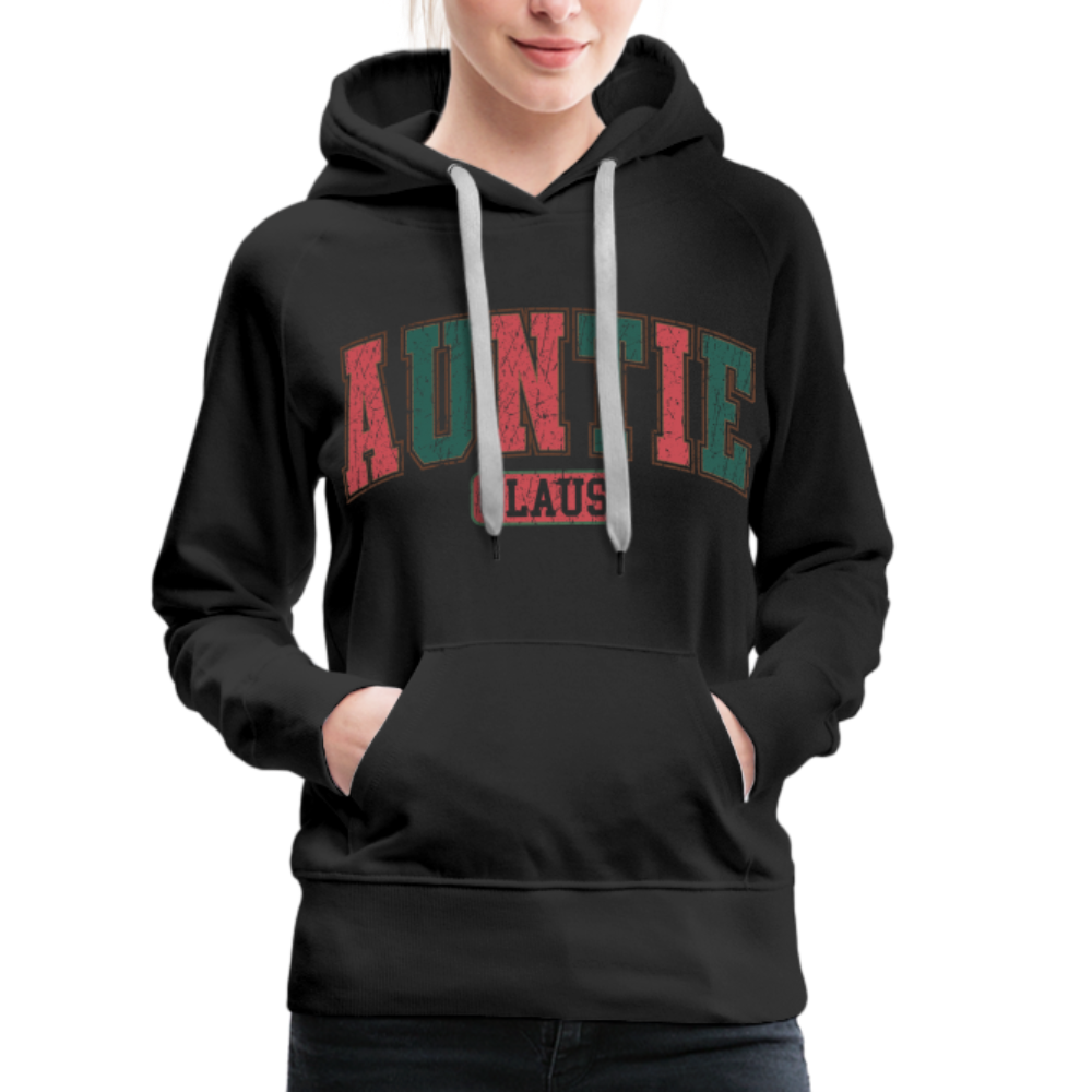 Auntie Claus Premium Hoodie - black