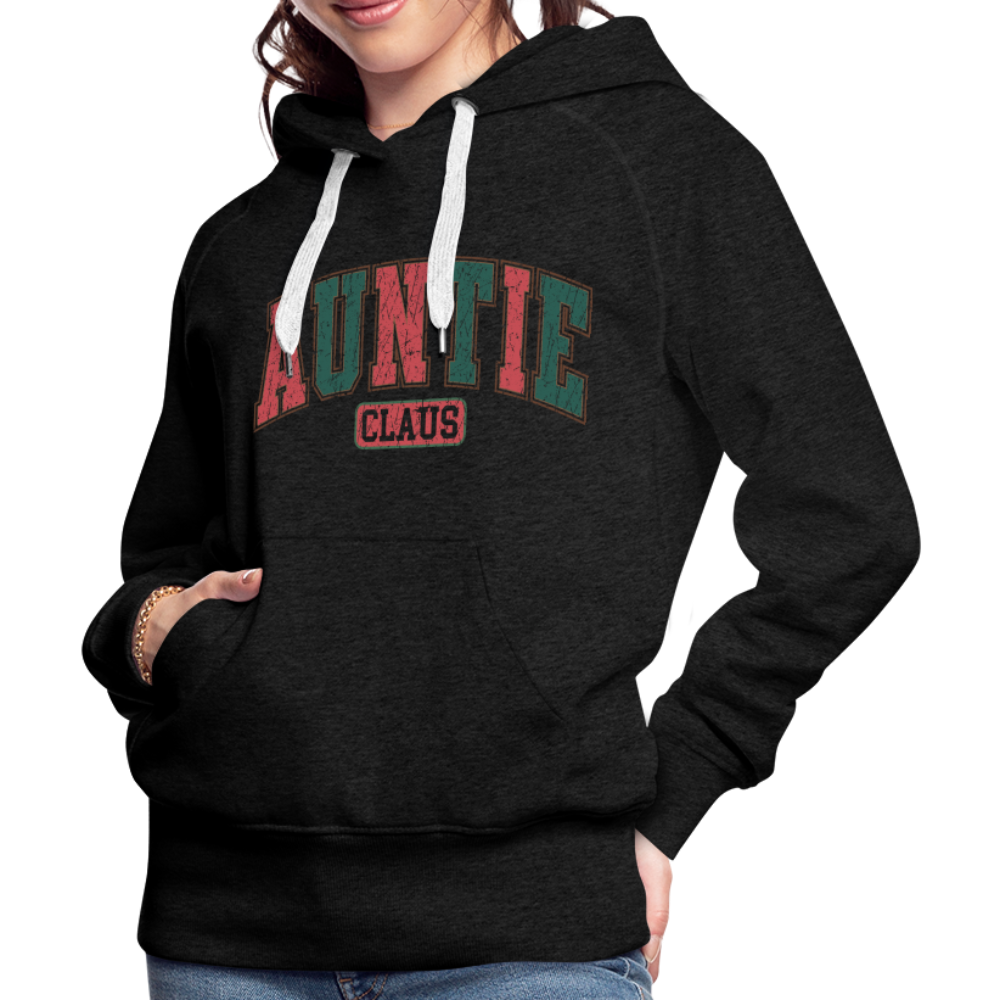 Auntie Claus Premium Hoodie - charcoal grey