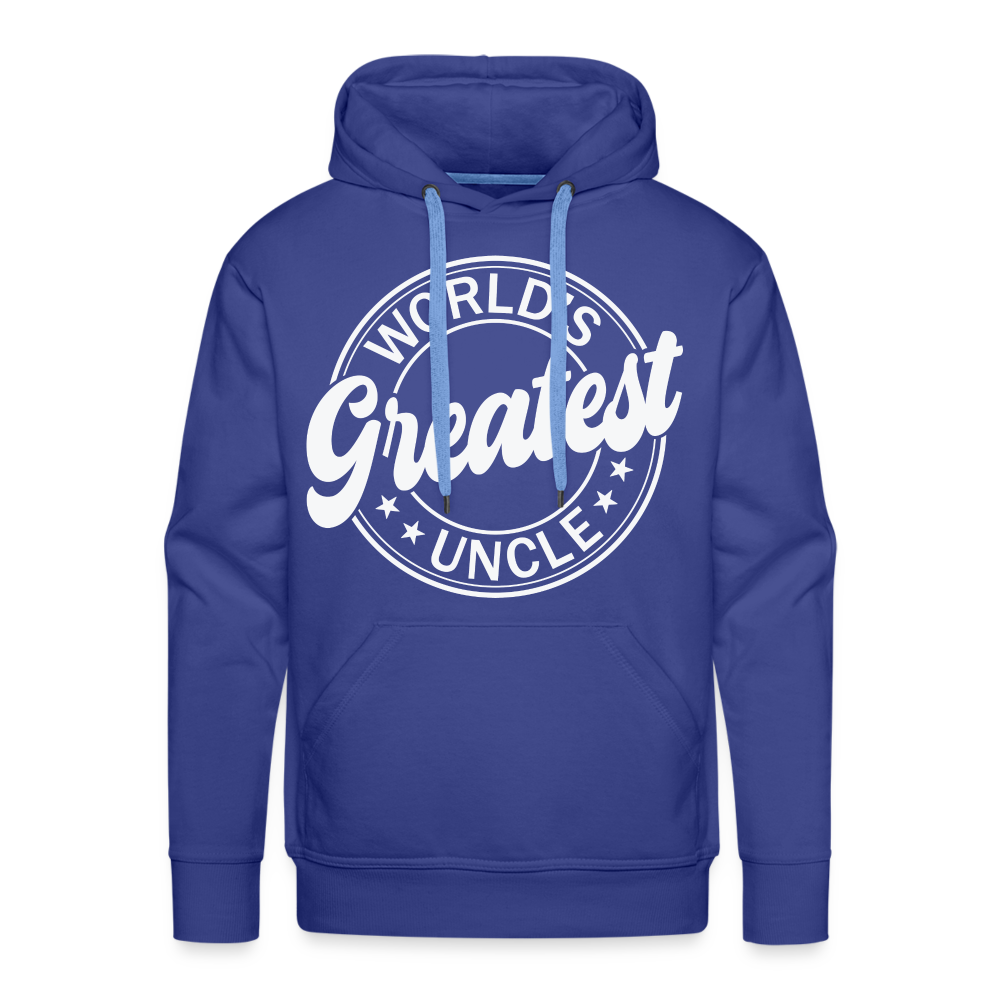 World's Greatest Uncle Hoodie Color: black
