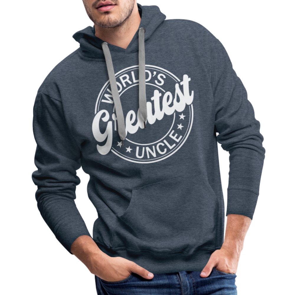 World's Greatest Uncle Hoodie Color: black