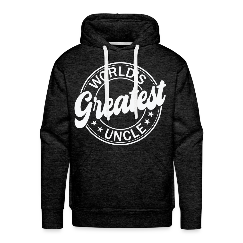 World's Greatest Uncle Hoodie Color: charcoal grey
