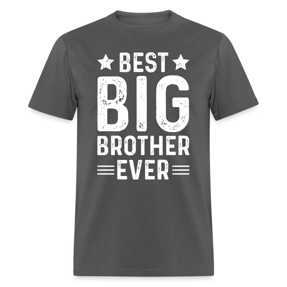 Best Big Brother Ever T-Shirt - charcoal