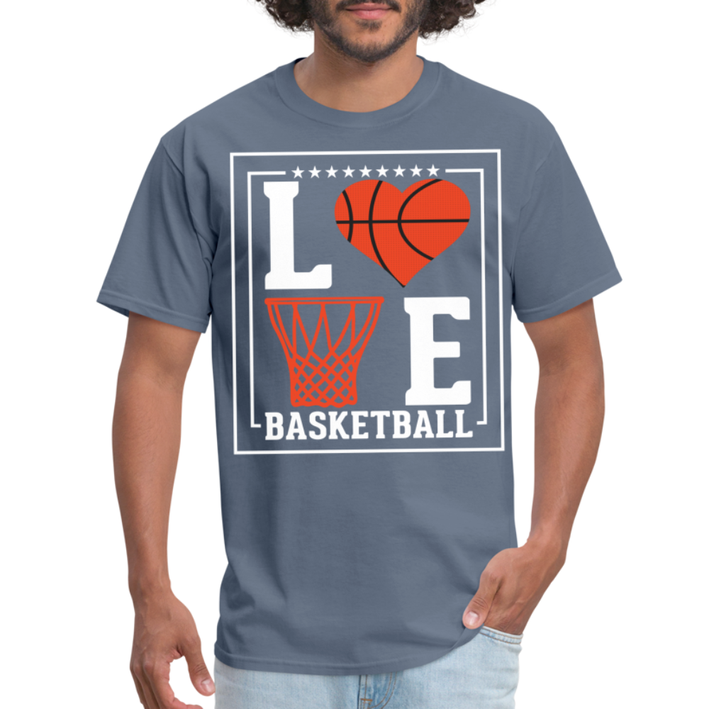Love Basketball T-Shirt - denim