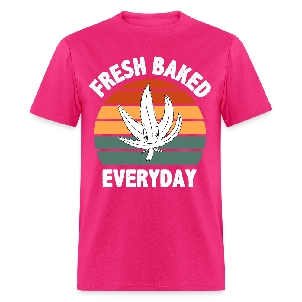 Fresh Baked Everyday T-Shirt - fuchsia