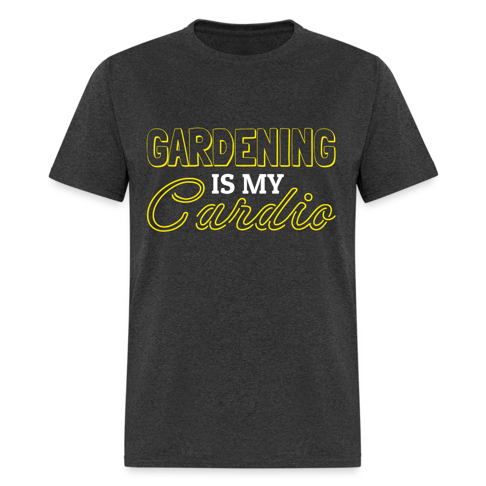Gardening is my Cardio T-Shirt - heather black