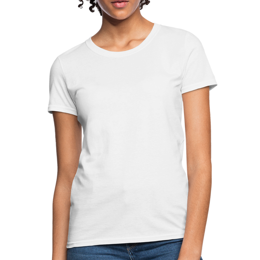 Customize Contoured Women's T-Shirt | Fruit of the Loom L3930 Color: white