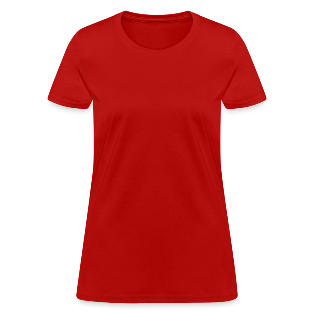 Customize Contoured Women's T-Shirt | Fruit of the Loom L3930 Color: heather gray