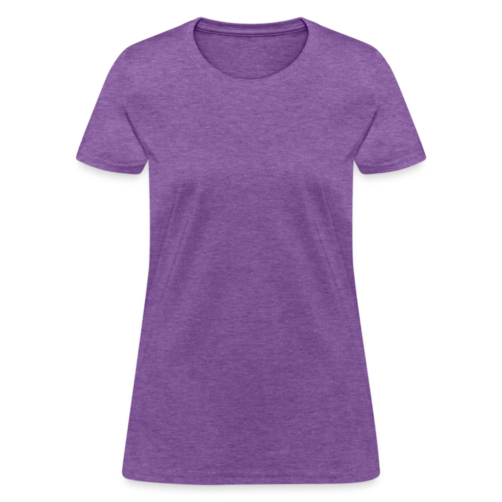 Customize Contoured Women's T-Shirt | Fruit of the Loom L3930 Color: purple heather